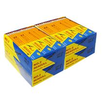 Lápis Seagull, pacote a granel de 576 unidades, pré-afiados com borrachas