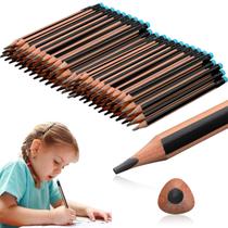 Lápis Seajan Jumbo 2B 17,8 cm com borracha, alça triangular x96