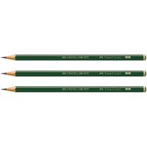 Lápis Técnico Grafite Faber Castell 9000 HB C/ 03