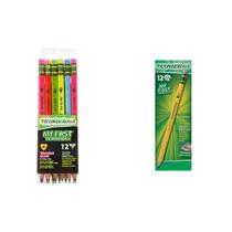Lápis Ticonderoga Meu Primeiro Tri-Write Neon 12 Unidades