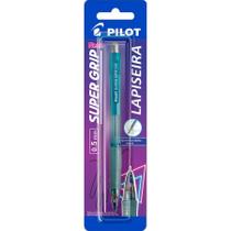 Lapiseira 0.5mm Super Grip Azul Neon H-185 com 1 unidade - Pilot
