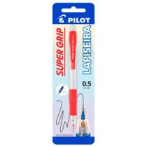 Lapiseira 0.5mm Super Grip Vermelha H-185 SL com 1 unidade - Pilot