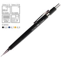 Lapiseira 0.5mm tecno cis c-205 0,5 preta sertic Lapiseira 0.5mm tecno cis c-205 0,5 preta sertic