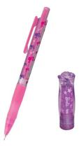 Lapiseira 0.7 Mm E Borracha Batom Barbie Rosa 609751 - Tris