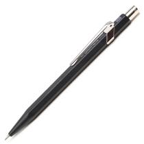Lapiseira 0.7mm Caran D'Ache Office Cromada Preta