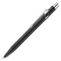 Lapiseira 0.7mm Caran D'Ache Office Cromada Preta