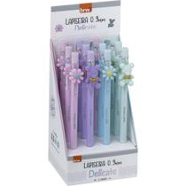 Lapiseira 0.9MM Plástica Delicate Sortidas Display com 12 Unidades
