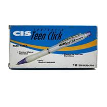 Lapiseira 0,5 Cis Teen Click Retratil Sortidas C/12 Lapiseira 0,5 Cis Teen Click Retratil Sortidas C/12