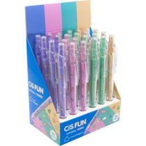 Lapiseira 0,7MM CIS FUN 4 Cores Display com 24