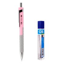 Lapiseira 0,7mm cis milk + 12 grafites 0.7 2b