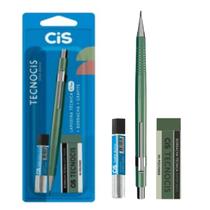 Lapiseira 0,7mm cis tecnocis+grafite+borracha - série boho