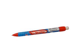 Lapiseira 0,7mm Recarregável Retrátil com Borracha Hot Wheels Mercur (SKU 962)