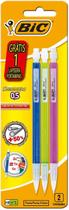 Lapiseira BIC Shimmers 0,5mm Borracha na Ponta, Multicor, Embalagem Leve 3 Pague 2