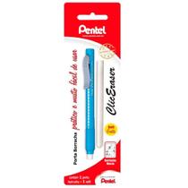 Lapiseira Borracha Clic Eraser Azul Claro ZE22-S - Pentel Lapiseira Borracha Clic Eraser Azul Claro ZE22-S - Pentel