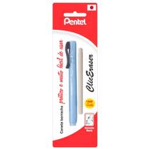 Lapiseira Borracha Clic Eraser Azul Transparente ZE11T-C - Pentel