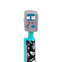 Lapiseira BRW Plástica Divertida Game 0.7mm Design Criativo e Escrita Confortável -
