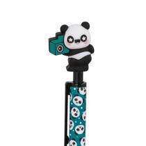 Lapiseira BRW Plástica Divertida Panda Colors 0.7mm Design Fofo e Escrita Suave -