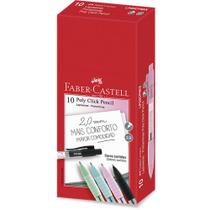 Lapiseira Click Pencil 2.0 Faber Castell Caixa 10 Unidades