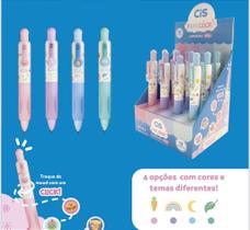 Lapiseira Fun Click CIS 0,7 mm com Cores e Temas Variados