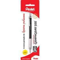 Lapiseira Graphgear Pentel 500 Preta 0,5 MM SM/PG525-A