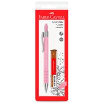 Lapiseira Grip Matic Colors 0.5mm Rosa - Faber-Castell Lapiseira Grip Matic Colors 0.5mm Rosa - Faber-Castell