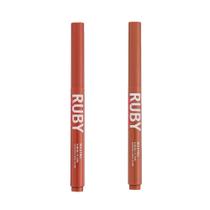 Lapiseira Labial Volume Big & Full 2 unid Nude Beige e Nude Pink - Ruby Kisses
