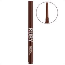 Lapiseira Labial Volume Ruby Kisses Big e Full Warm Brown Rpu05b