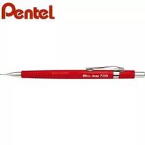 Lapiseira Pentel Sharp 200 0,9mm Original - Vermelho Vivo