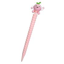 Lapiseira Pêssego Fruta Material Escolar Fofo Lapiseira Pêssego Fruta Material Escolar Fofo