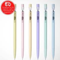 Lapiseira Plástica 0.7mm Tons Pastel BRW