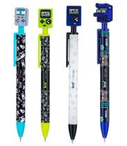 Lapiseira Plástica Divertida 0,7mm BRW - Tema Videogame Lapiseira Plástica Divertida 0,7mm BRW - Tema Videogame