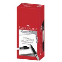 Lapiseira Poly Click Pencil 2.0 - Preta Caixa Com 10
