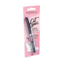 Lapiseira Retrátil Para Olhos Preta Cat Lovers À Prova D'água Vizzela Vegano 100% Original