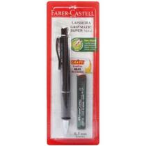 Lapiseira Super Metal Grip Matic 0.5mm Cartela - Faber Castell