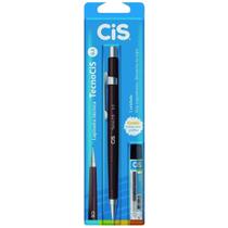 Lapiseira técnica 0,3mm cis tecno c-203 cor marrom+grafite