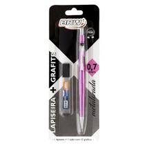 Lapiseira Técnica 0,7Mm Rosa LP0706 BRW