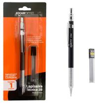 Lapiseira Técnica 2b 0.7 Jocar Office Com Tubo De Grafite