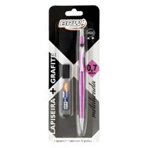 Lapiseira Tecnica Brw Gft 0.7Mm Rosa Metalizado C/refil