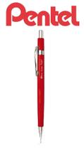 Lapiseira Tecnica Pentel 0,7mm P-207 Sharp Vermelho