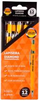 Lapiseira Técnica Triangular ( 12 Unidades ) 0.9 Mm