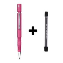 Lapiseira TecnoCis 2.0 Rosa + 6 Grafites Cis BigTree HB 2.0