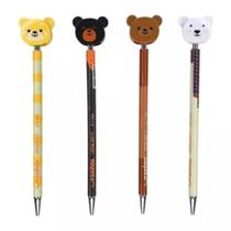 Lapiseira Ursinhos Leo e Leo KIT 04 UNIDADES 0.7mm