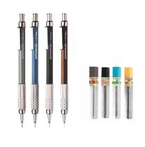 Lapiseiras Pentel Graphgear 500 03. 0.5 0.7 E 0.9 + Grafites