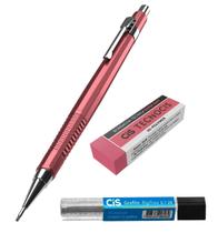 Lapisiera Tecnica 0,7 Profissional Boho Tecnocis + Borracha + Grafite - A escolha