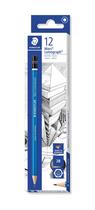 Lápiz de Dibujo STAEDTLER Mars Lumograph 2B Paquete de 12