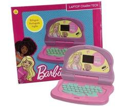 Laptop Charm Tech Barbie Bilingue - Candide 1853 Laptop Charm Tech Barbie Bilingue - Candide 1853