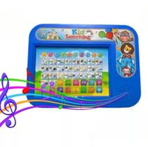 Laptop Cor azul Brinquedo Educativo Infantil de Aprendizagem