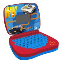 Laptop De Atividades Infantil Bilíngue Hot Wheels Candide