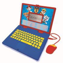 Laptop Educacional Bilíngue Lexibook Paw Patrol - Vermelho/Azul