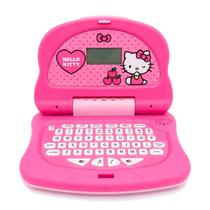 Laptop Educacional Hello Kitty Original Ensina Inglês Português Matemática Infantil Laptop Educacional Hello Kitty Original Ensina Inglês Português Matemática Infantil